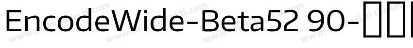 EncodeWide-Beta52 90字体转换